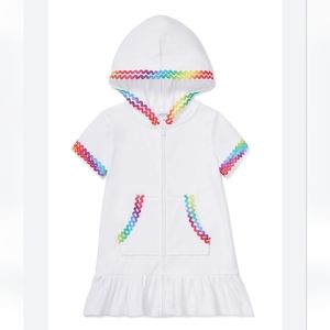 Flapdoodles Toddler and Little Girls UPF 50+ Sun Protection Cover-Ups fo…